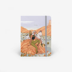 Summer Lynx Threadbound Notebook