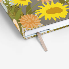 Sunflowers Threadbound Notebook