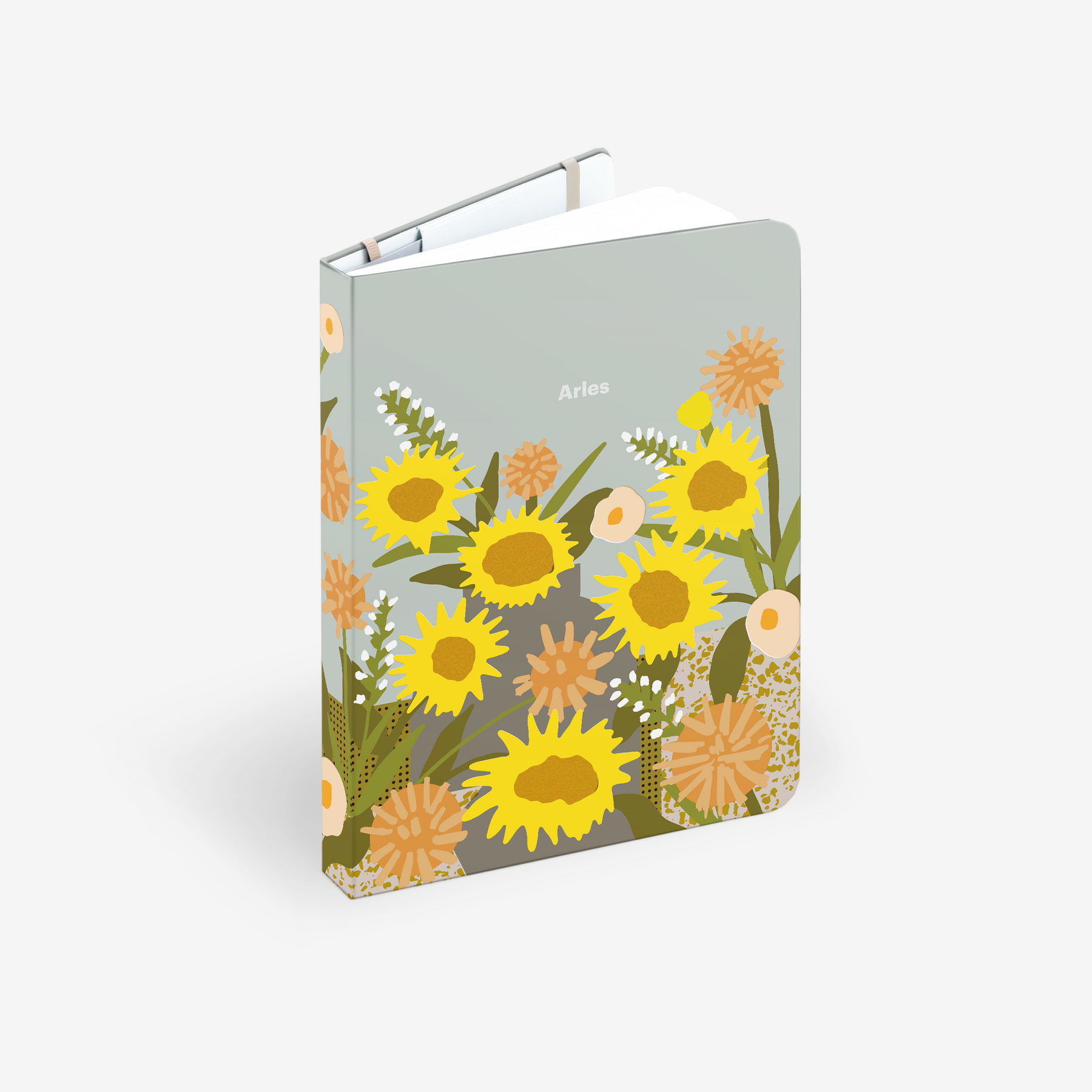 Sunflowers Threadbound Notebook