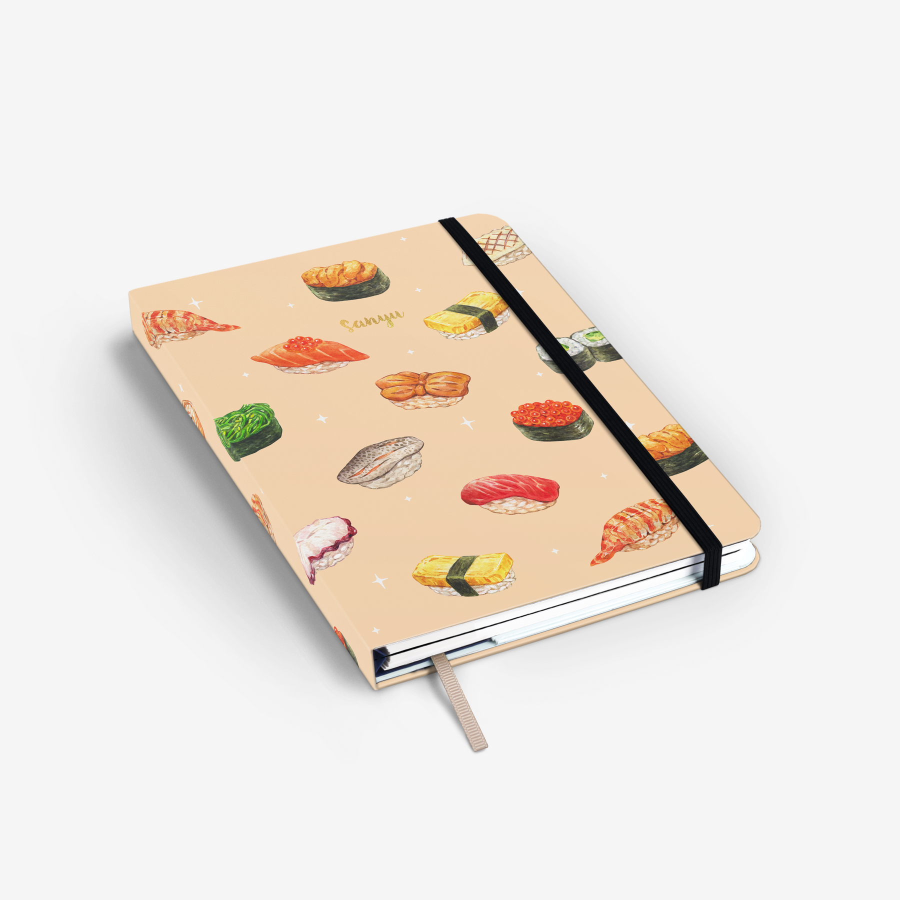 Sushi Galore Wirebound Notebook