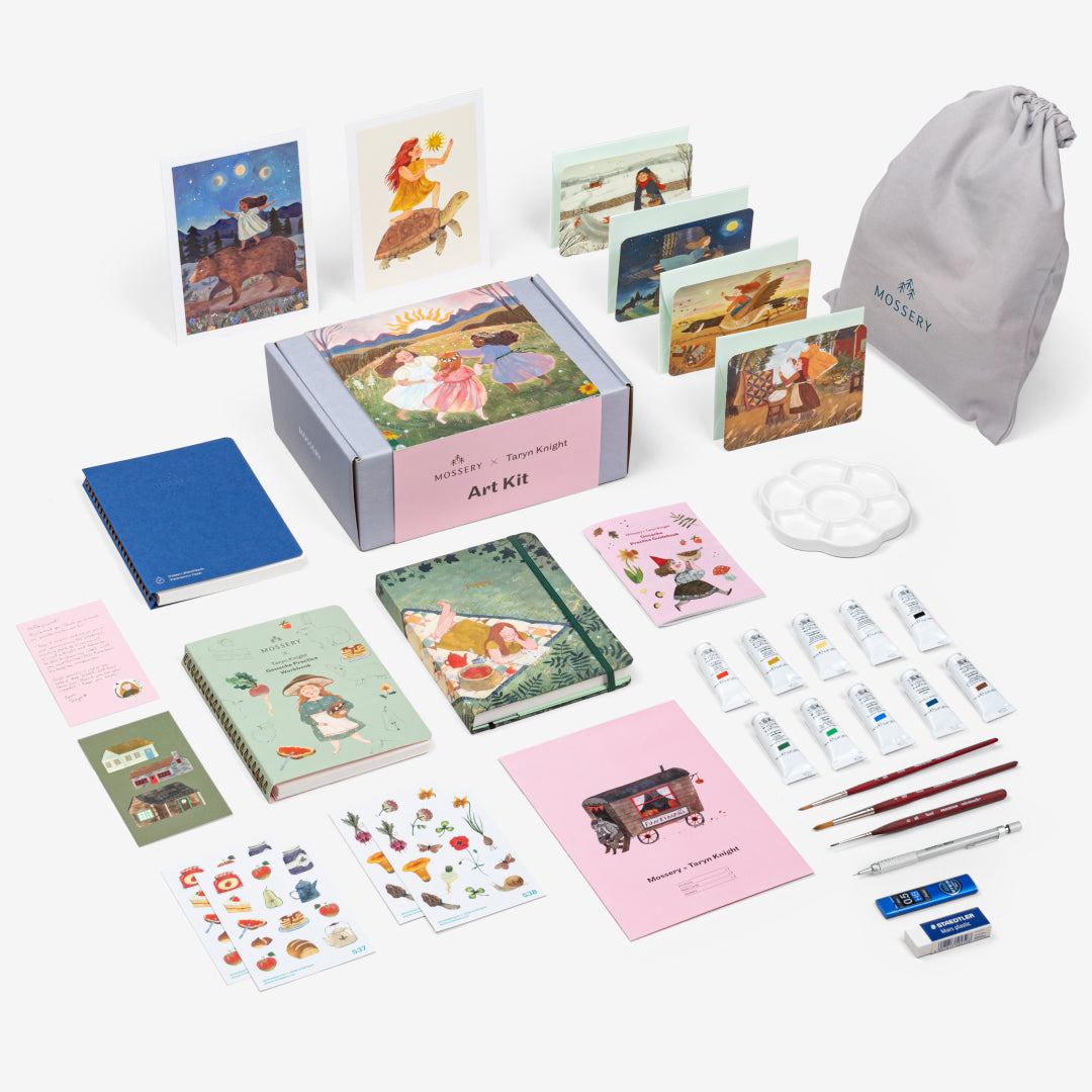 Taryn Knight Gouache Art Kit by @taryndraws