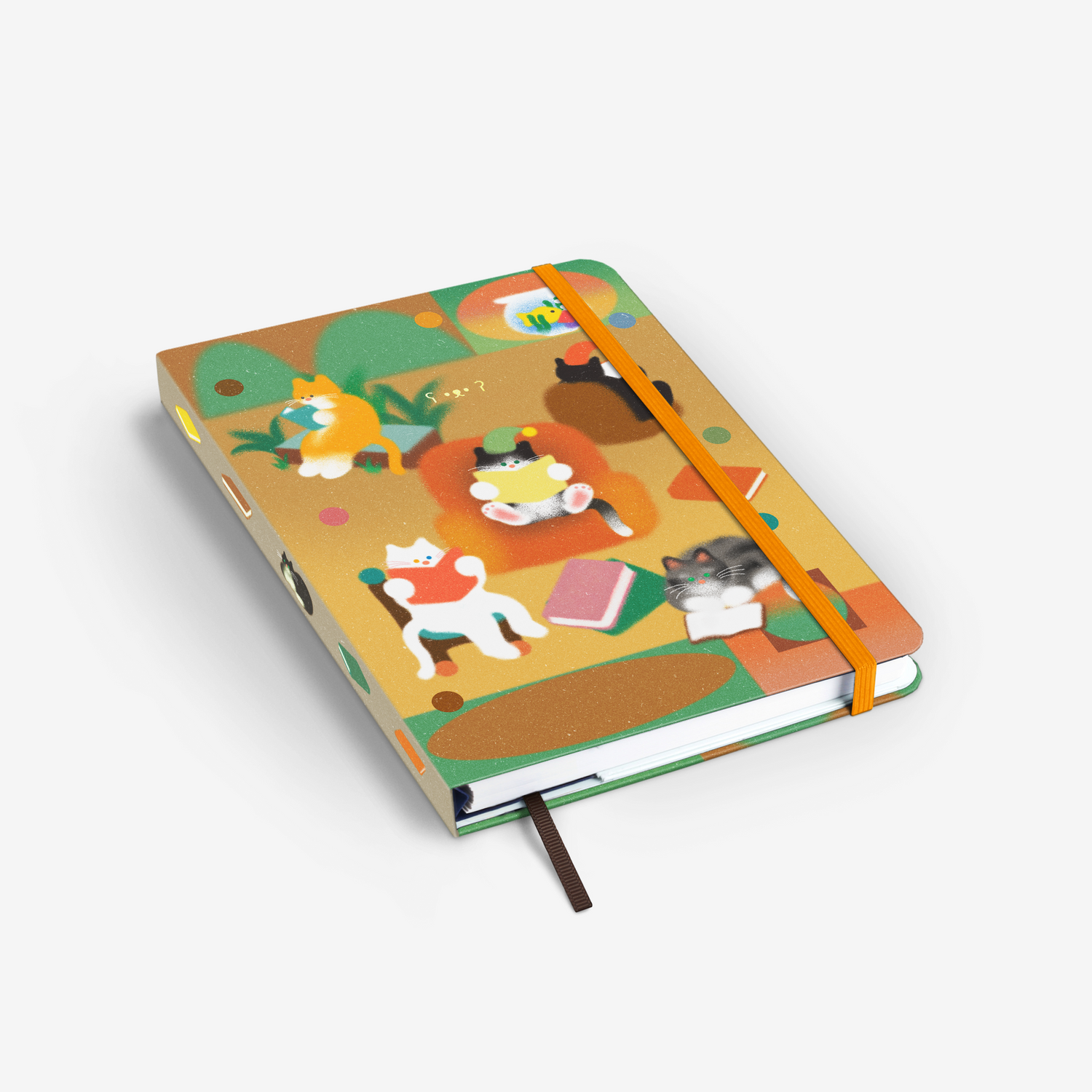 Quiet Paws Society Wirebound Notebook