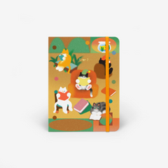 Quiet Paws Society Threadbound Notebook