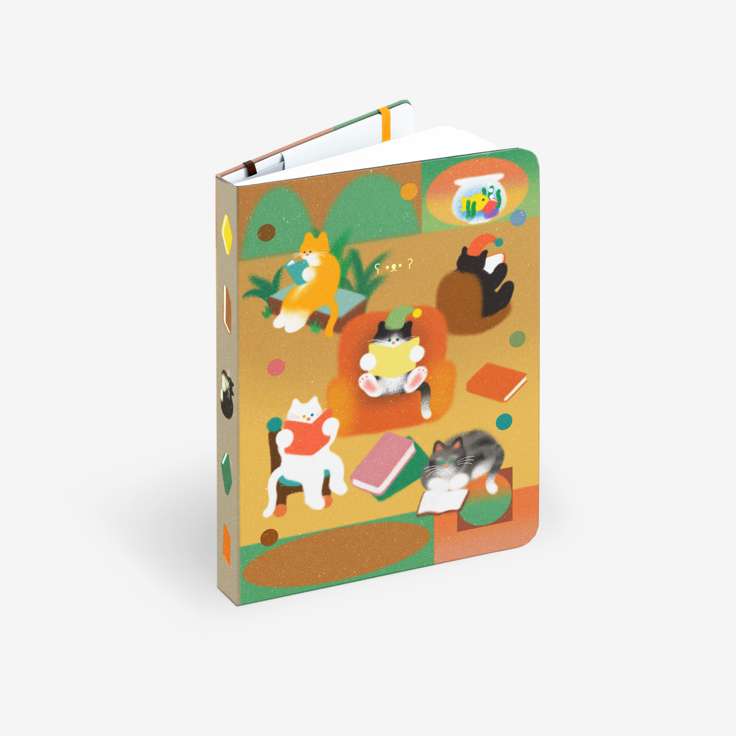 Quiet Paws Society Threadbound Notebook