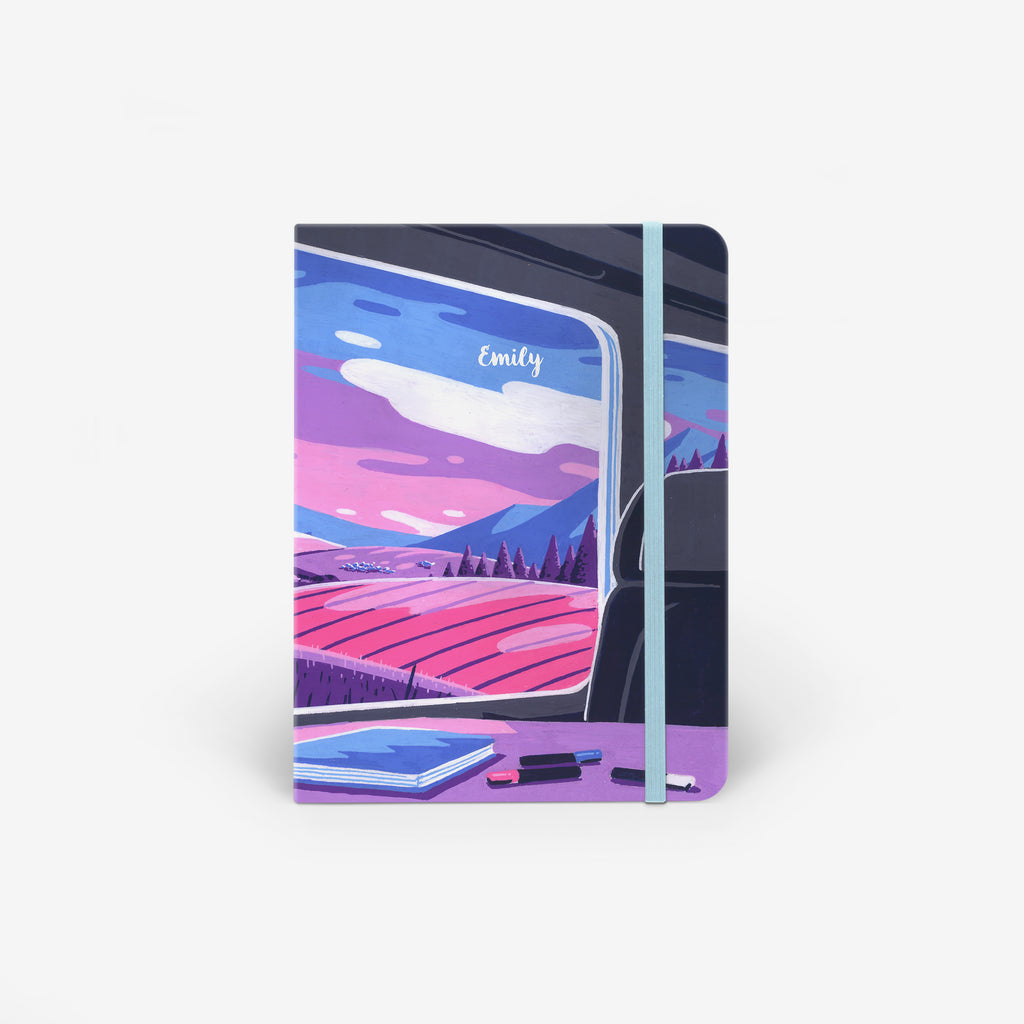 Train Ride Threadbound Sketchbook