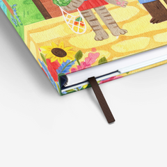 Village Market Wirebound Notebook