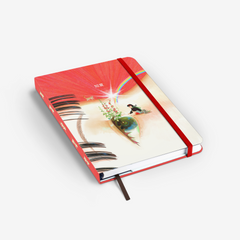 Watering the Eyelashes Wirebound Notebook