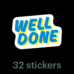 Mossery Stickers: Well Done (STC-007)
