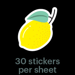 Mossery Stickers: Lemon (STC-009)