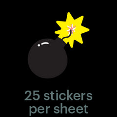 Mossery Stickers: Bomb (STC-018)