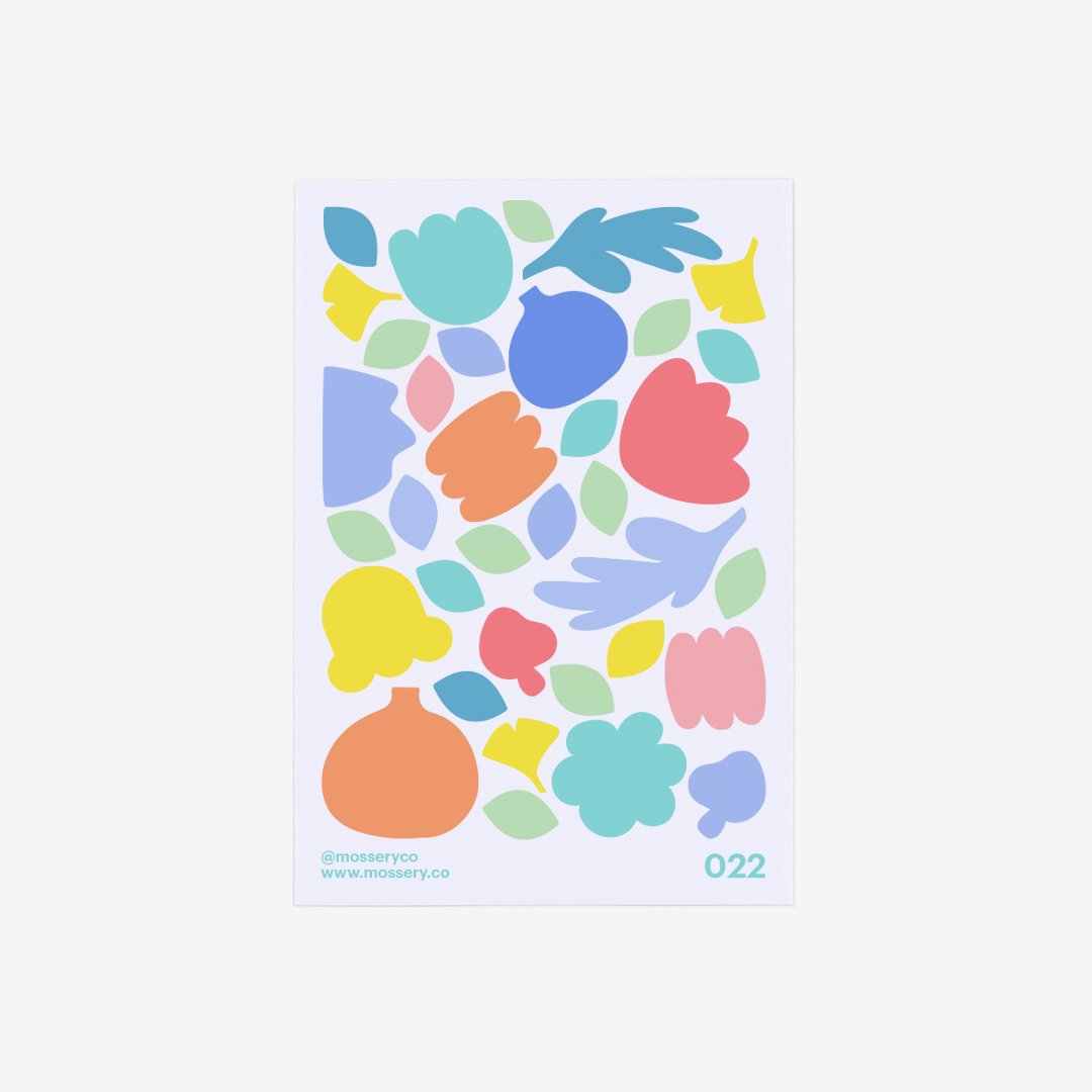 Mossery Stickers: Blossoms (STC-022)