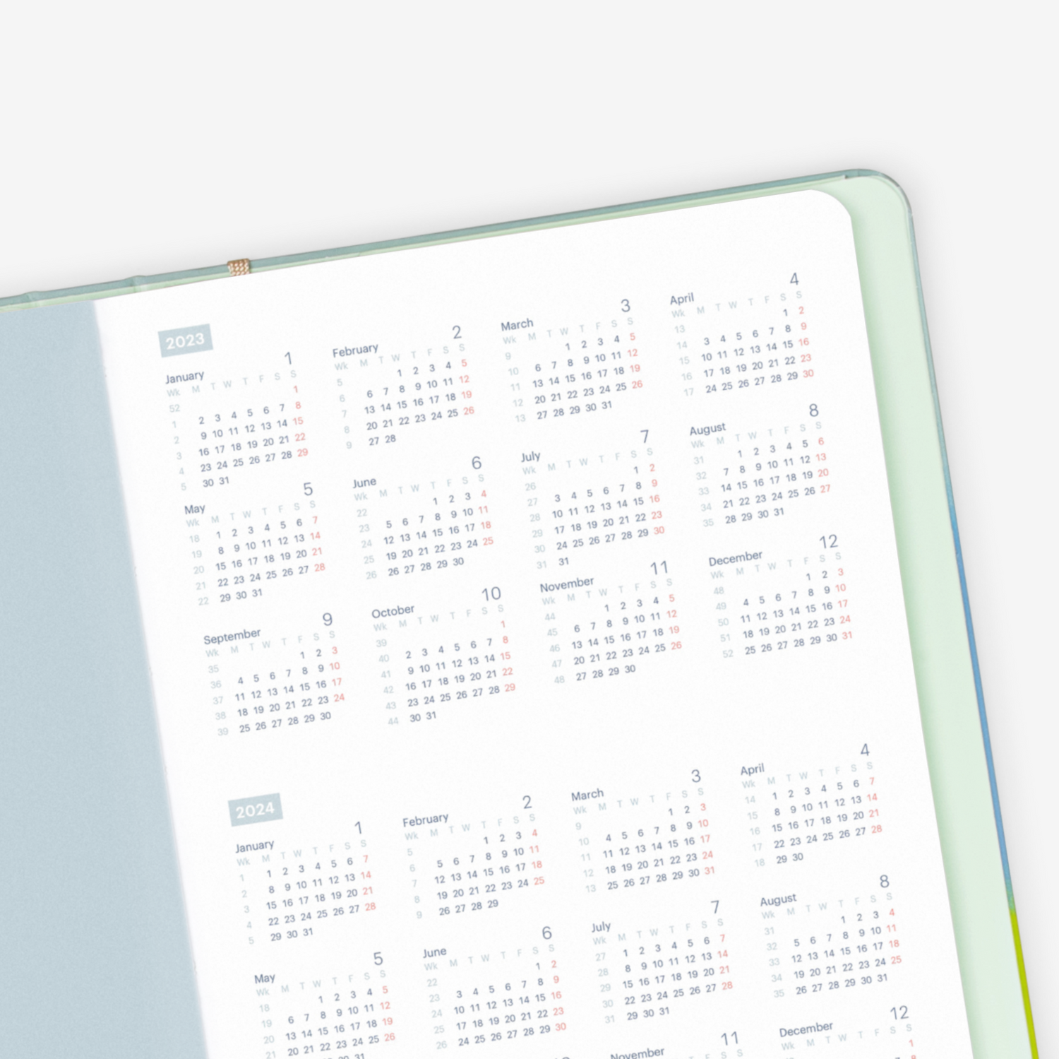 2023 Horizontal Planner Refill