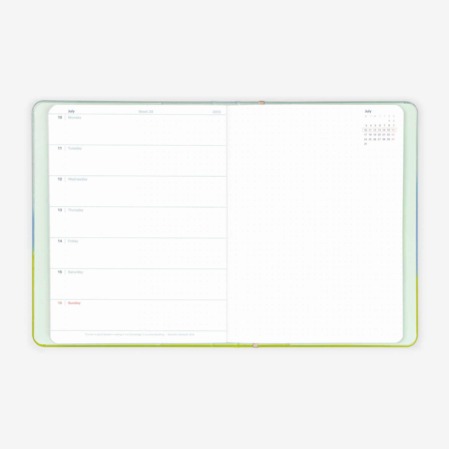 2023 Horizontal Planner Refill