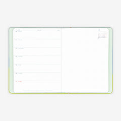 2023 Horizontal Half-Year Planner Refill (July-December)