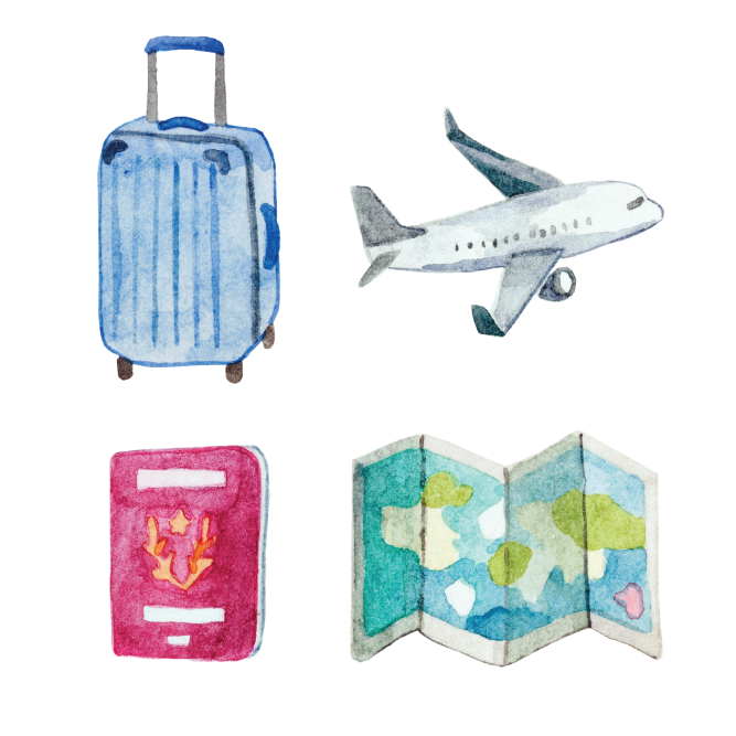 Artist Series Stickers: Travel (STC-506)
