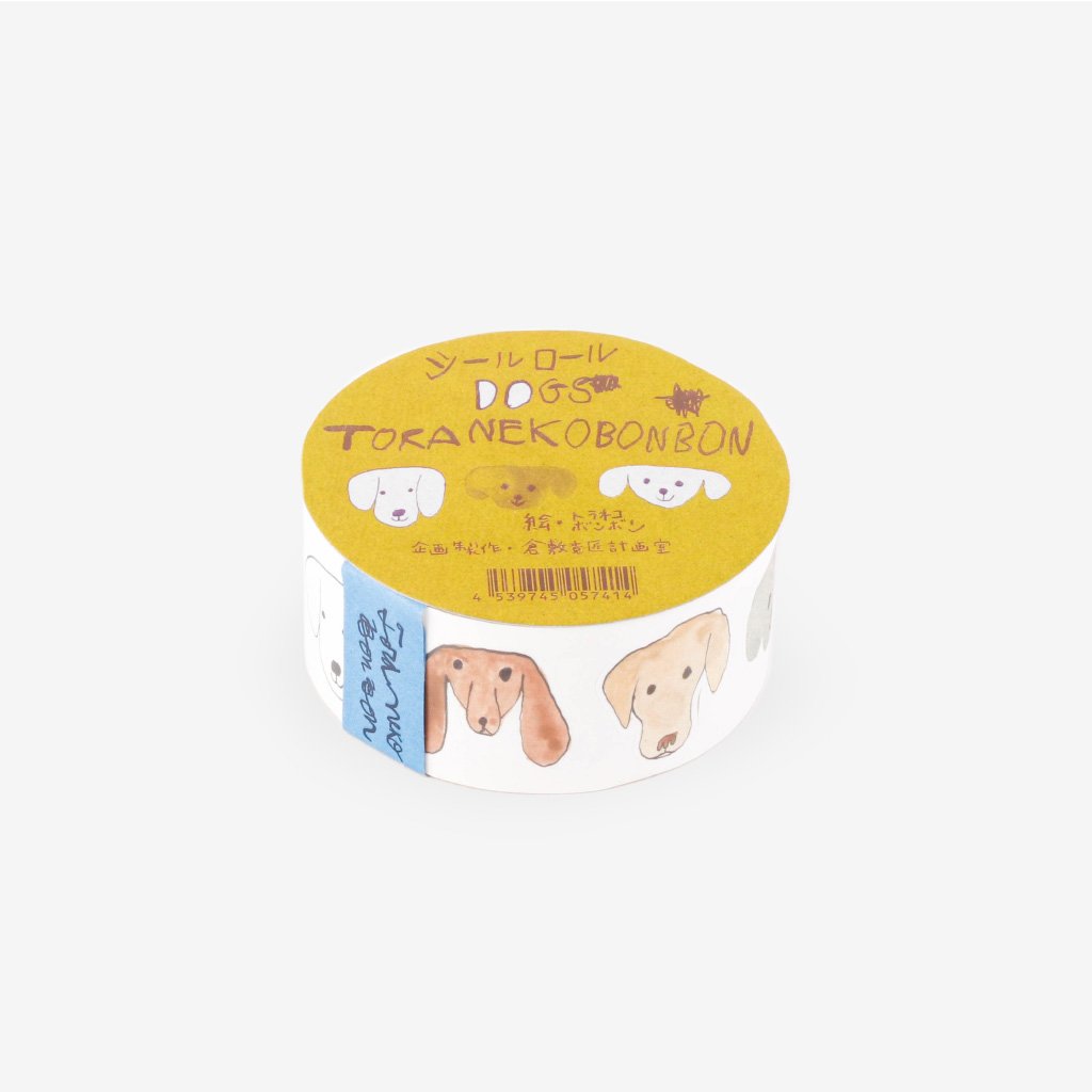 Classiky x Toranekobonbon Sticker Roll - Dog 30mm