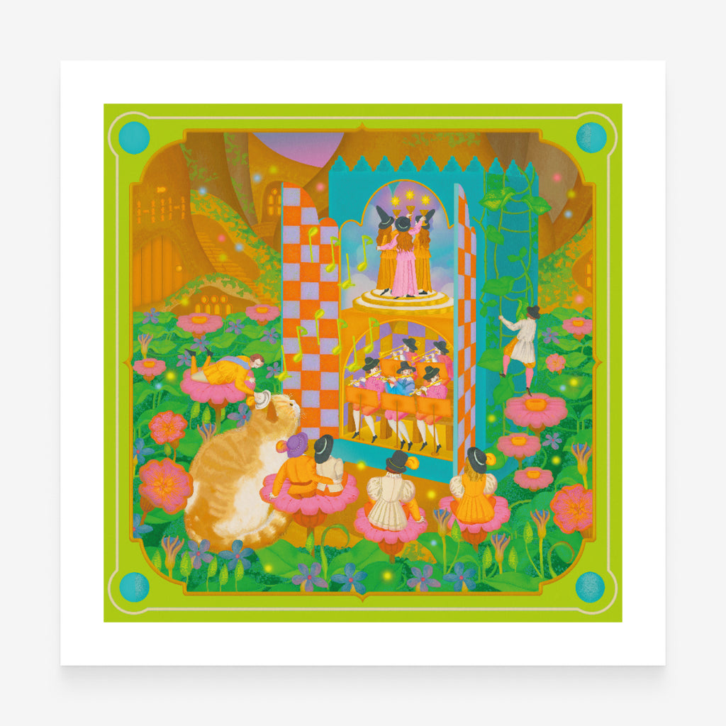 Petit Theatre Art Print