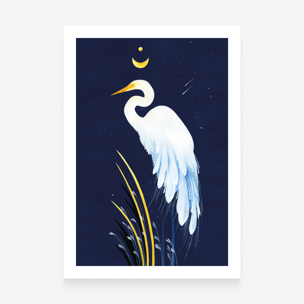 Crane Art Print