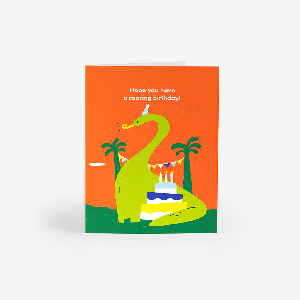 Jurassic Party Greeting Card