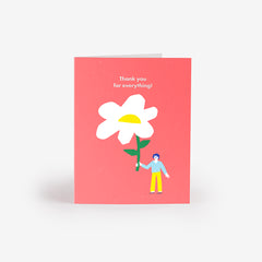 Flower for You Greeting Card