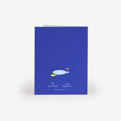 Fishbowl Lovers Greeting Card