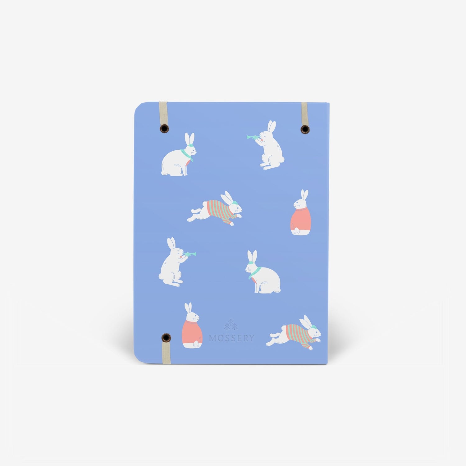 Bunny Blue Wirebound Notebook