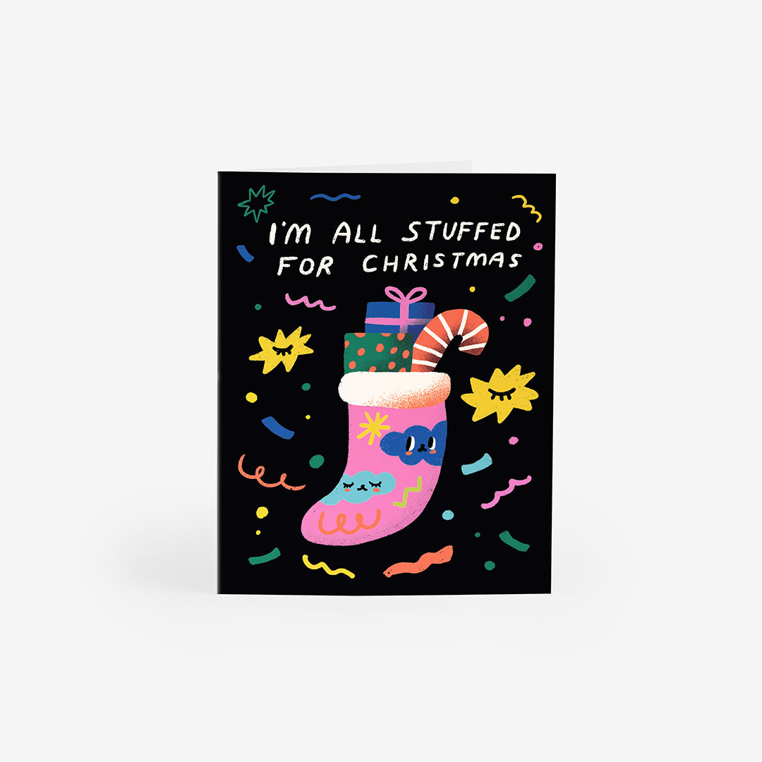 Christmas Stocking Greeting Card
