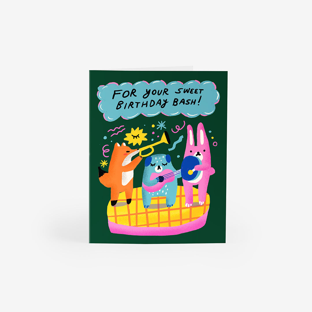 Birthday Jazz Greeting Card