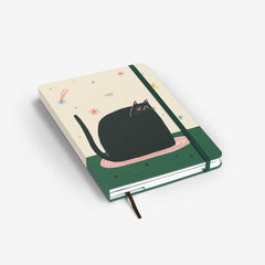 Cat Nap Light Threadbound Notebook