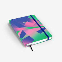 Fluorescent Flare Wirebound Notebook