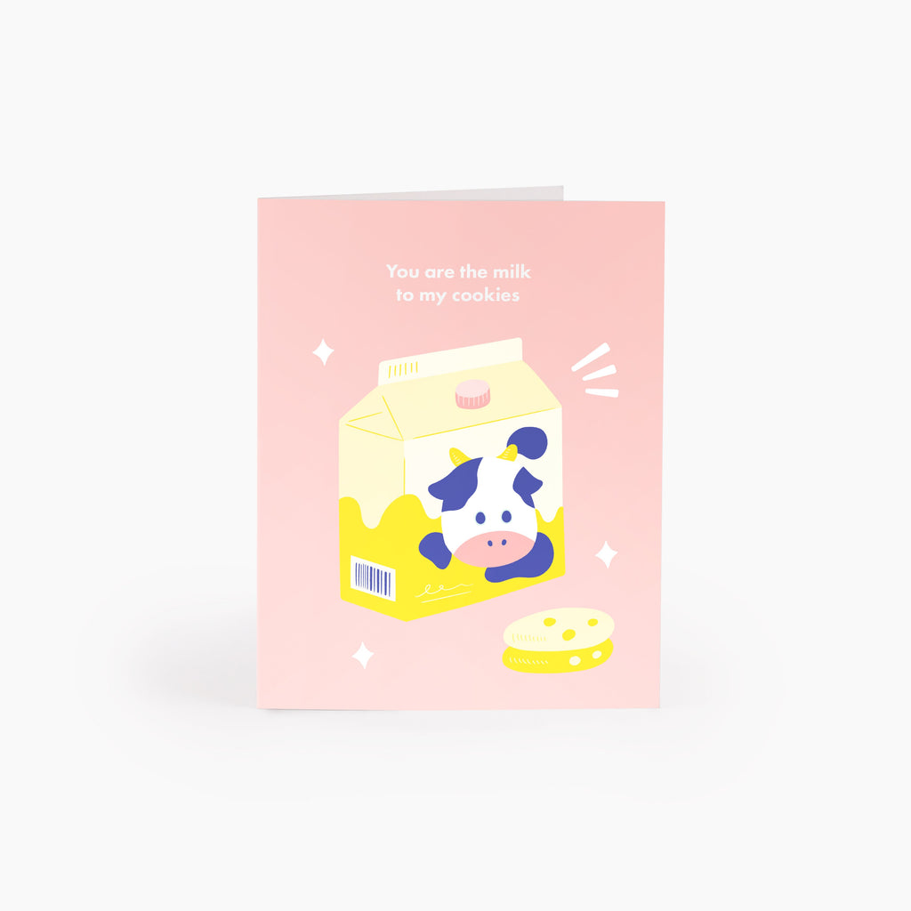 Milk & Cookies Greeting Card