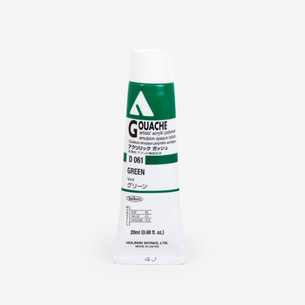 Holbein Acryla Gouache 20ml Tube - Green