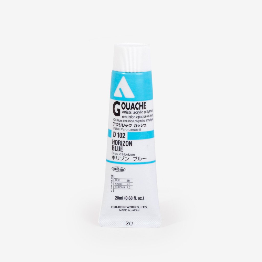 Holbein Acryla Gouache 20ml Tube - Horizon Blue