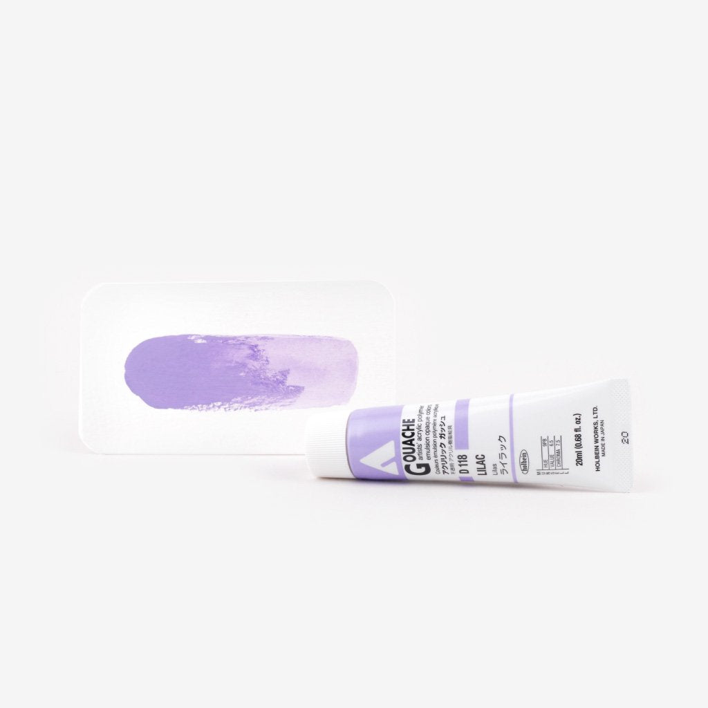 Holbein Acryla Gouache 20ml Tube - Lilac