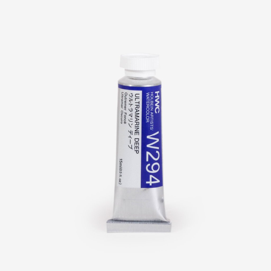 Holbein Artist's Watercolors 15ml Tube - Ultramarine Deep