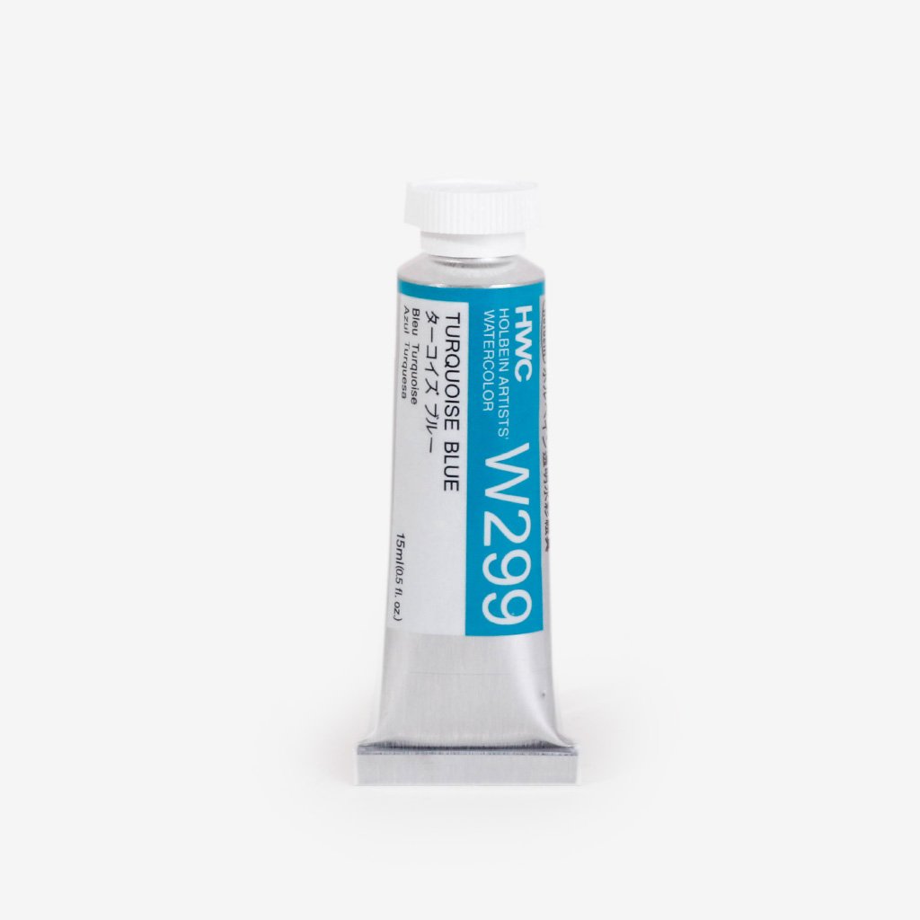 Holbein Artist's Watercolors 15ml Tube - Turquoise Blue