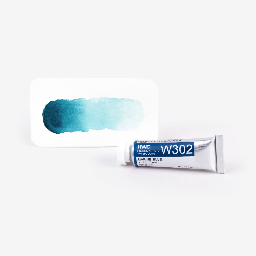 Holbein Artist's Watercolors 15ml Tube - Marine Blue