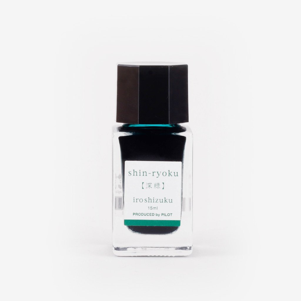 Pilot Iroshizuku Ink Shin-ryoku (Deep Green) - 15 ml