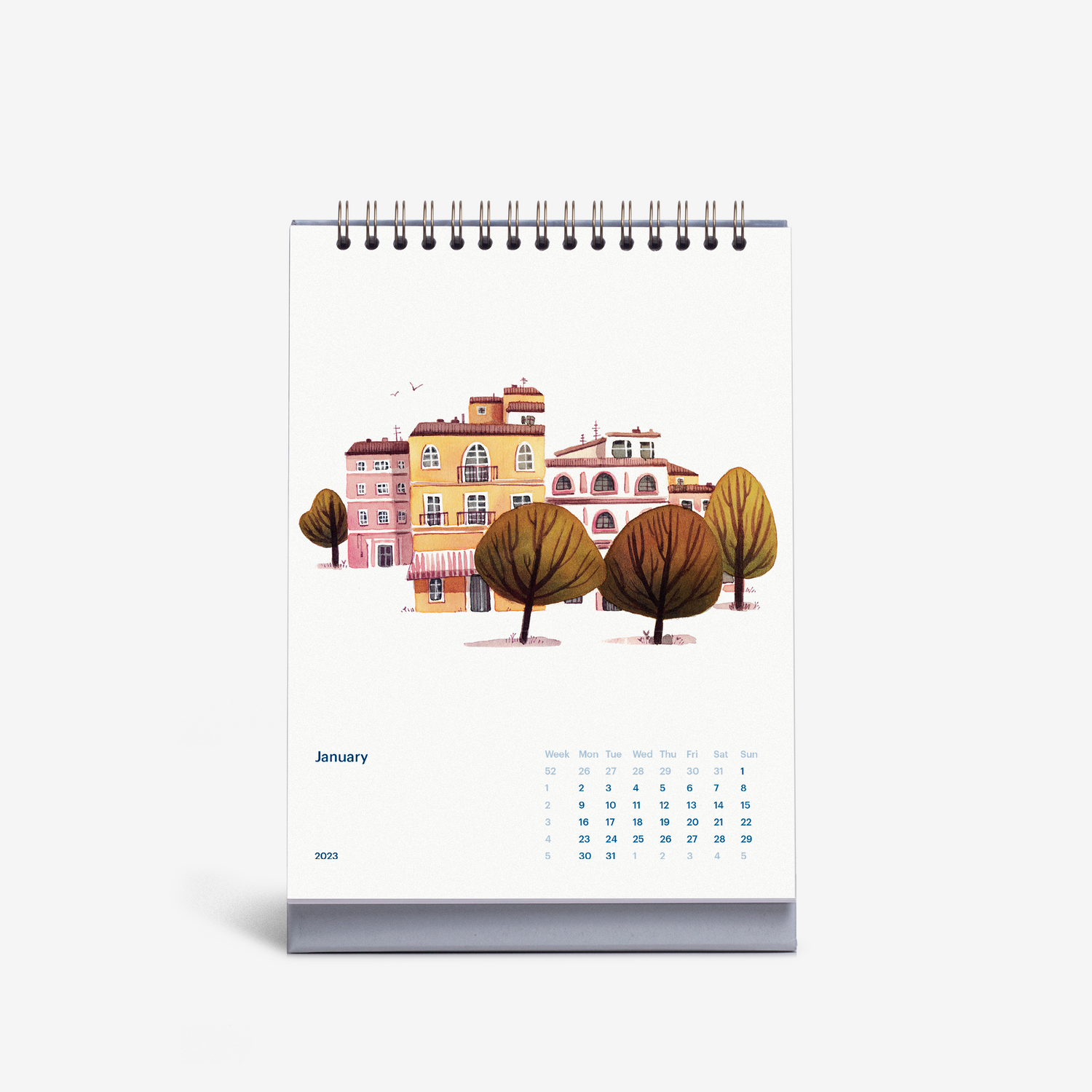 Cozy Days 2023 Desk Calendar