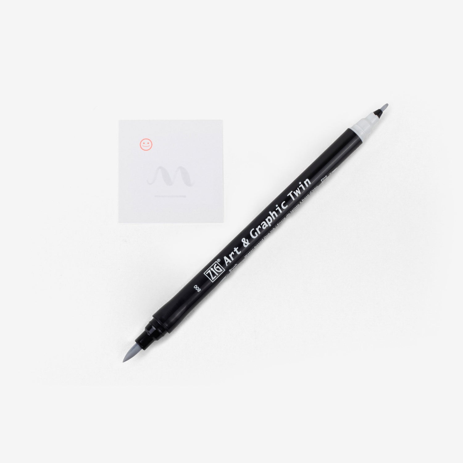 Kuretake Art & Graphic Twin Pen - Cool Grey 1