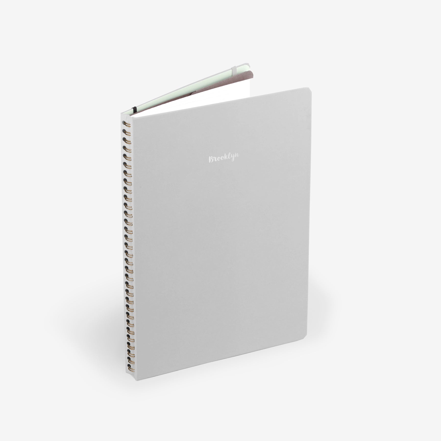 Plain Grey Large Wirebound Sketchbook