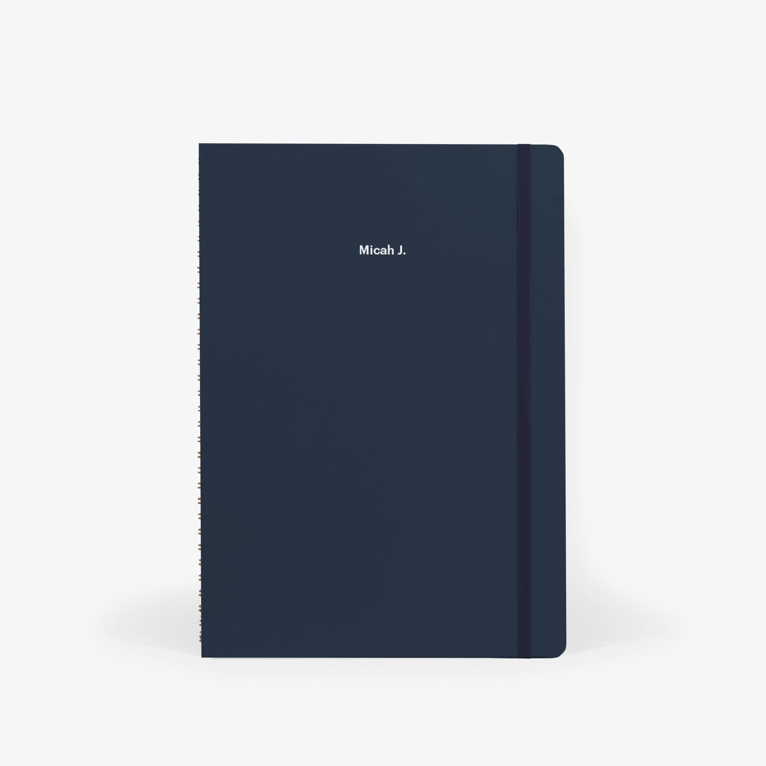 Plain Navy Large Wirebound Sketchbook