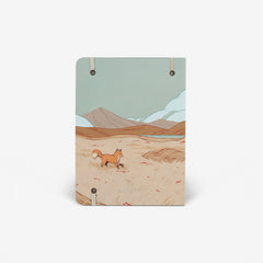 Autumn Foxes Light Threadbound Notebook