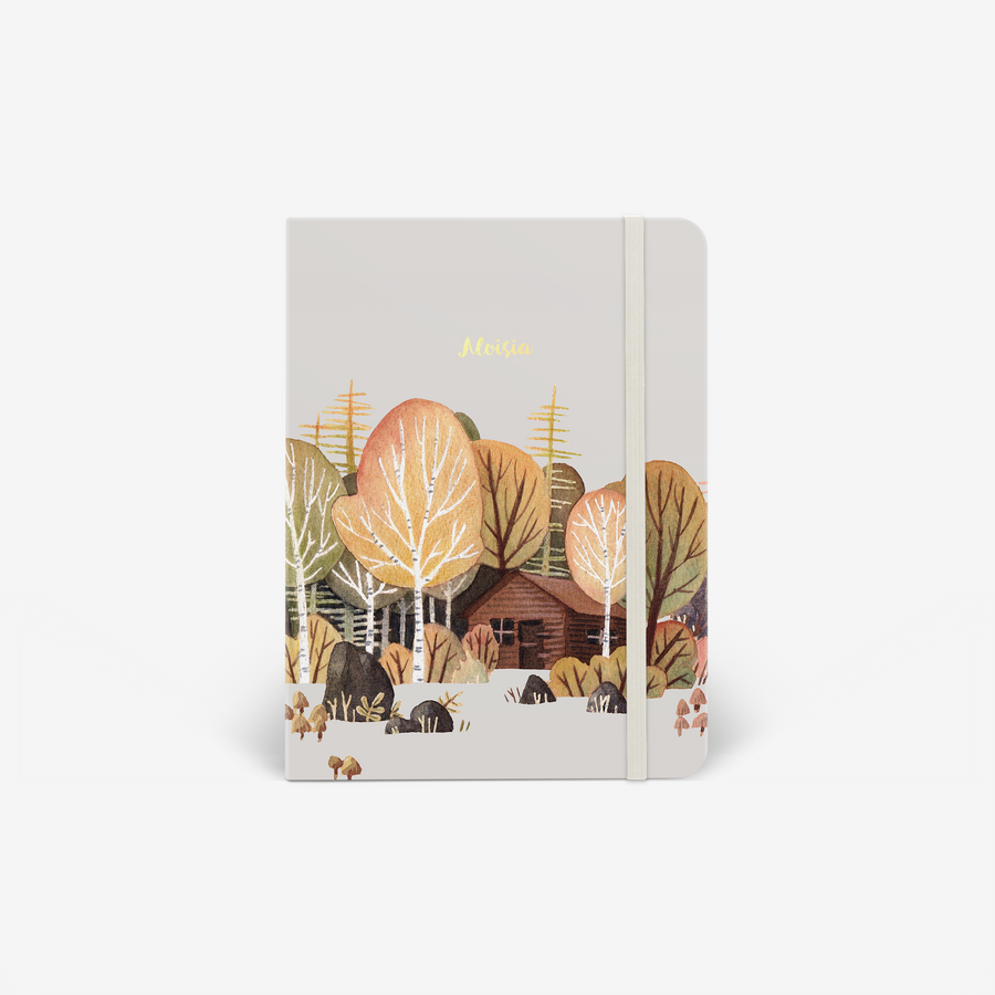 Birch Forest Light Threadbound Notebook