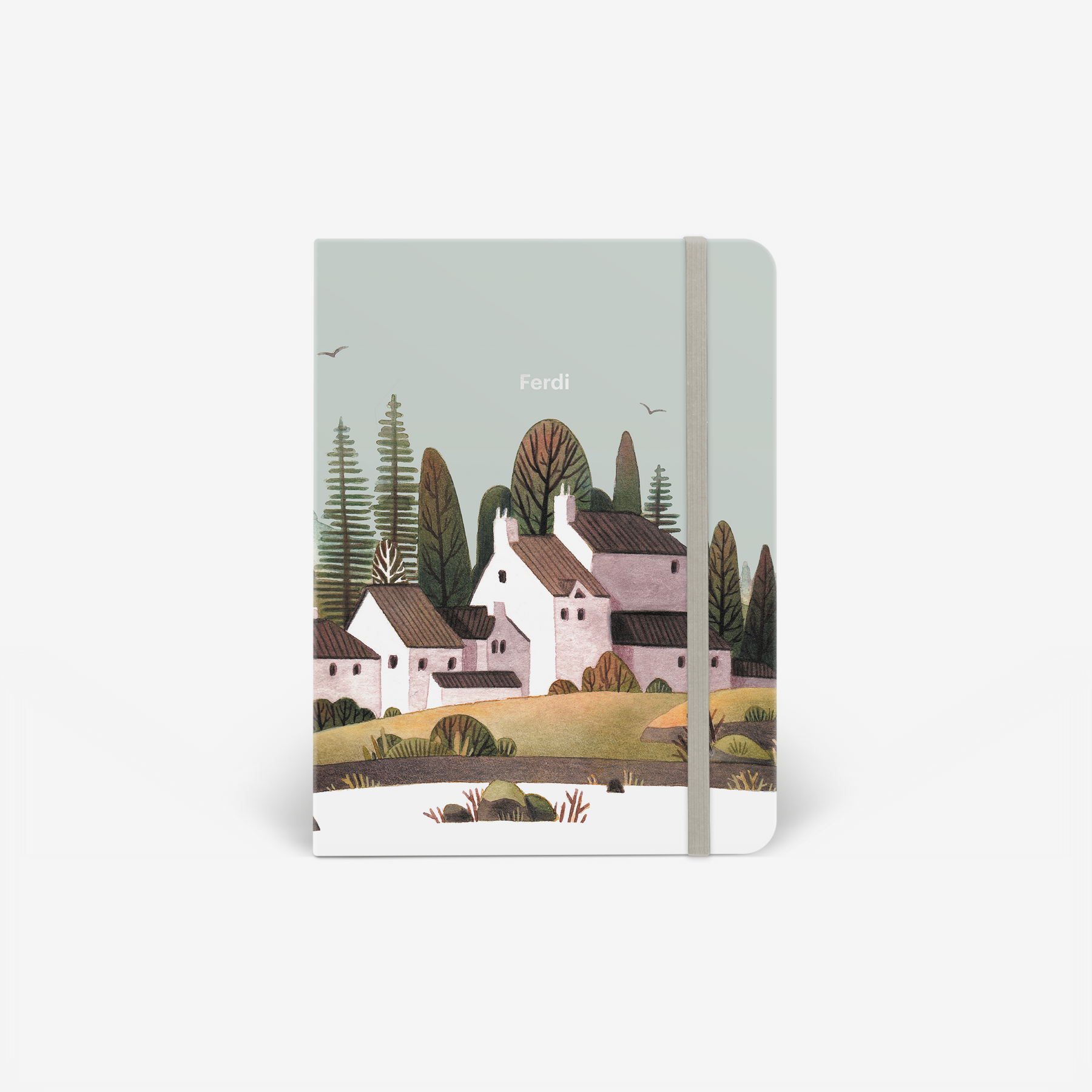 Countryside Light Threadbound Notebook