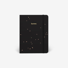 Black Speckle Half-Year Undated Planner