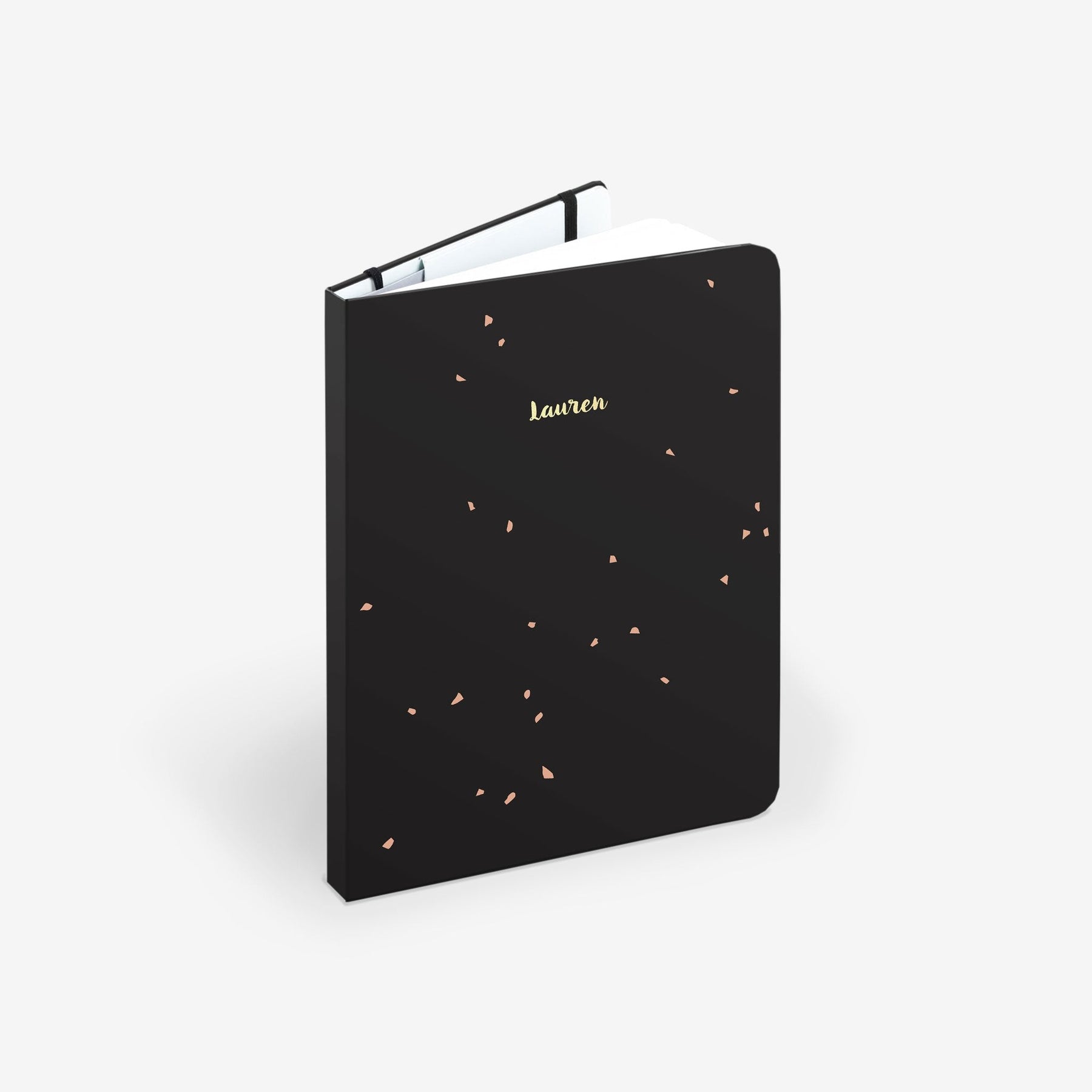 Black Speckle Half-Year Undated Planner