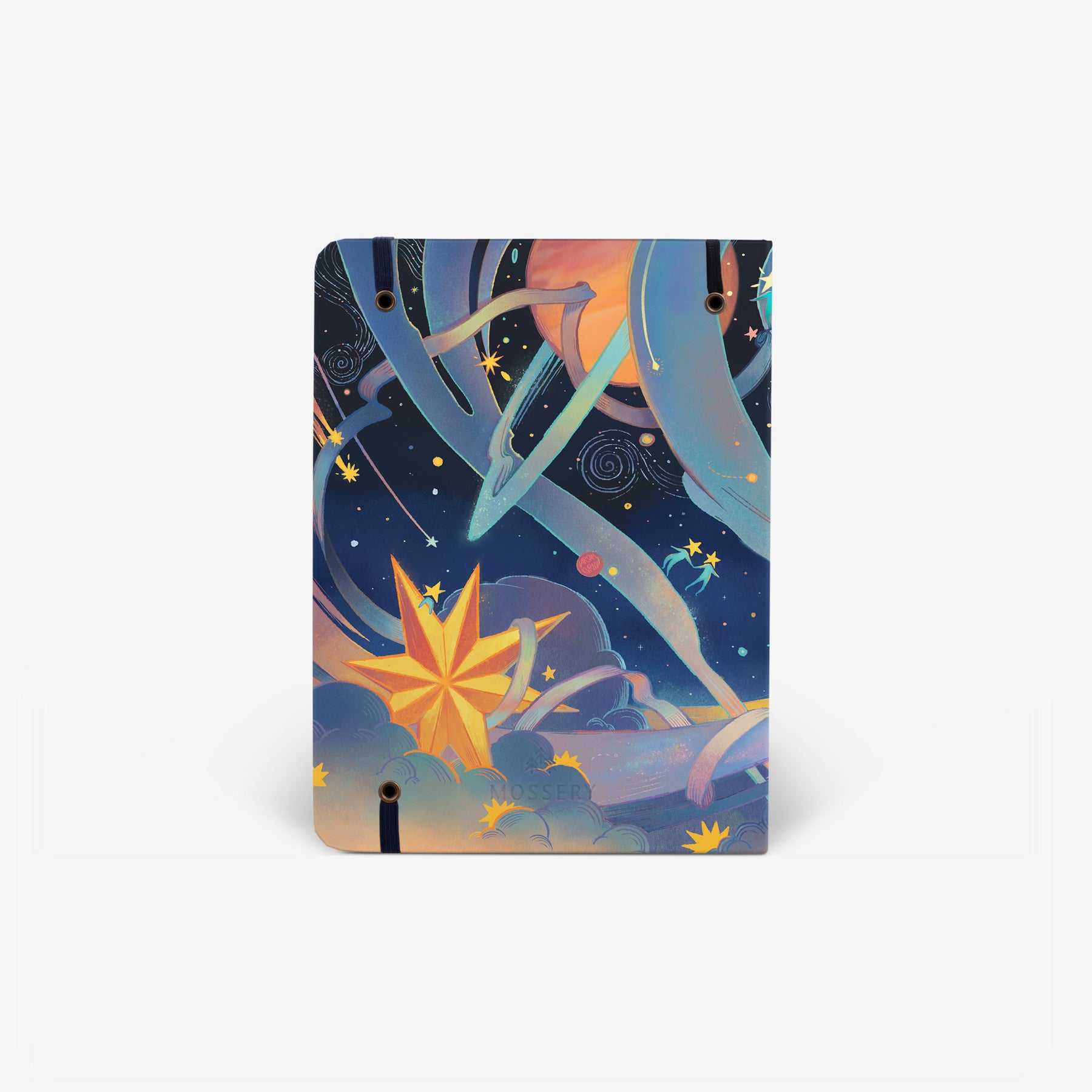 Cosmic Adventure Light Threadbound Notebook
