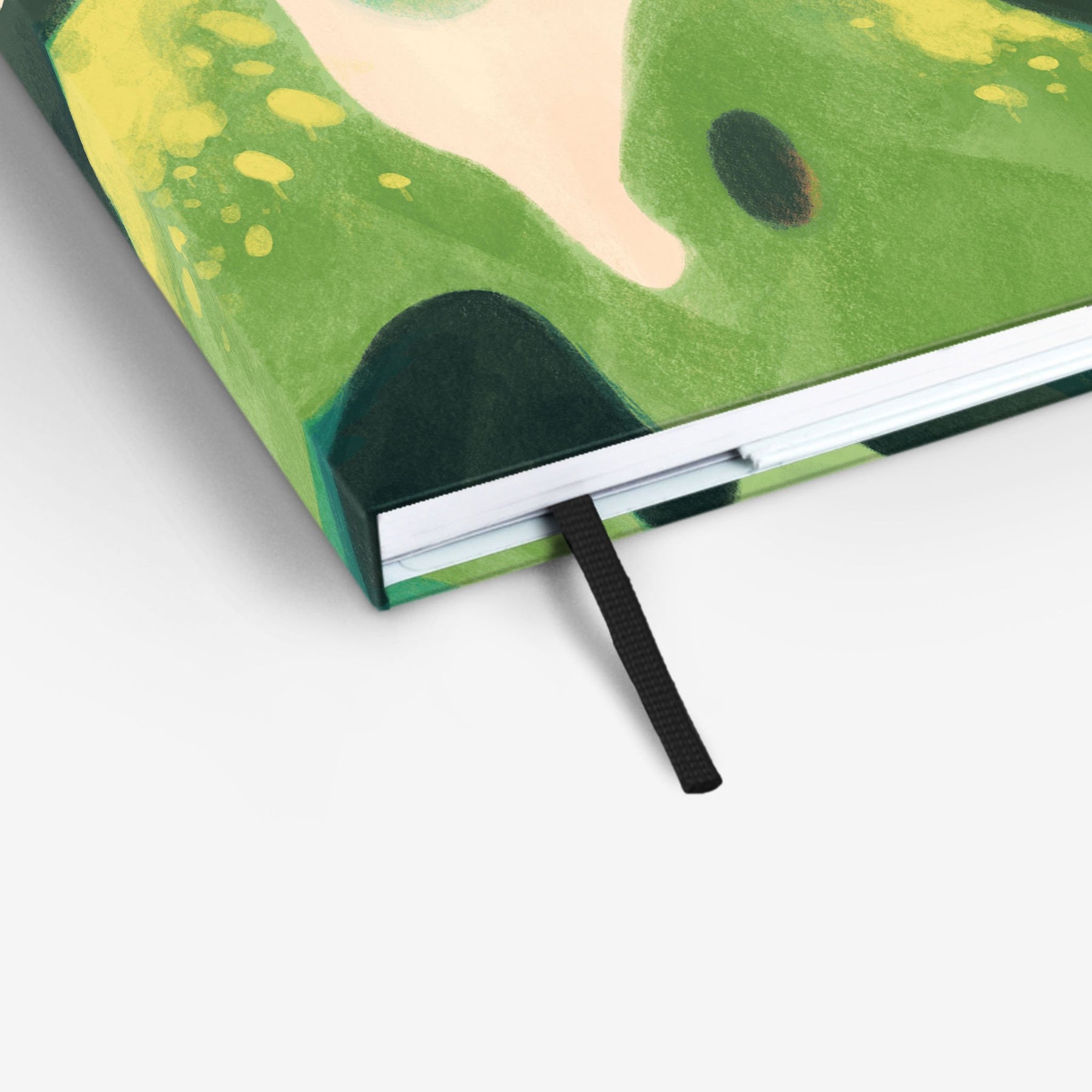Moss Light Threadbound Notebook