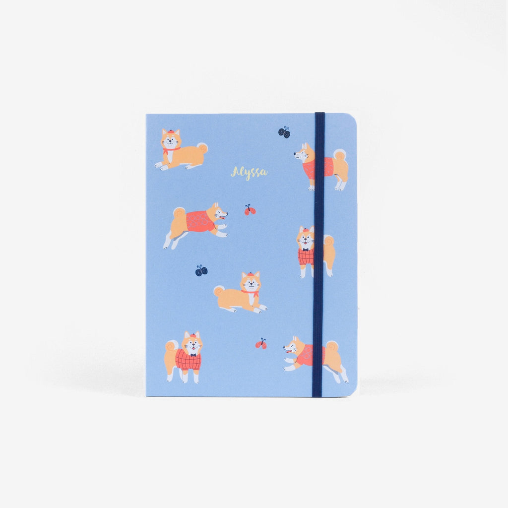 Shiba Royal Wirebound Notebook